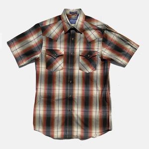 Pendleton Frontier Men’s short Sleeve Button Up Shirt  Size Small